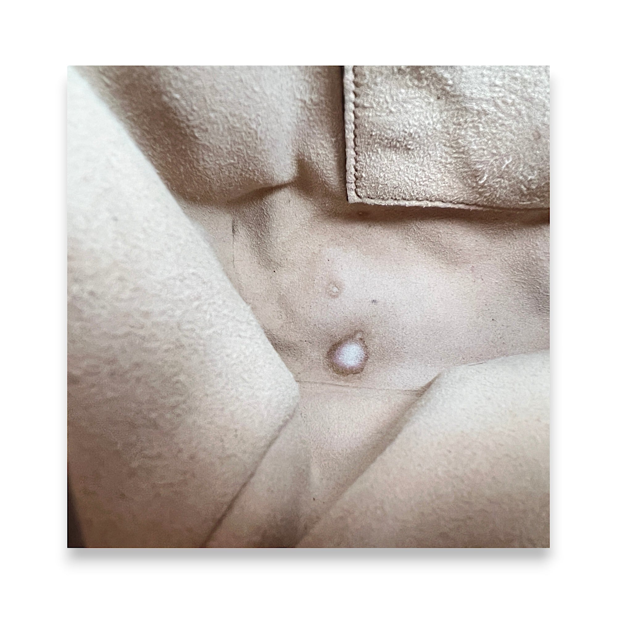 GG Marmont Beige Top Handle Bag in Calfskin, Gold hardware - Image 12