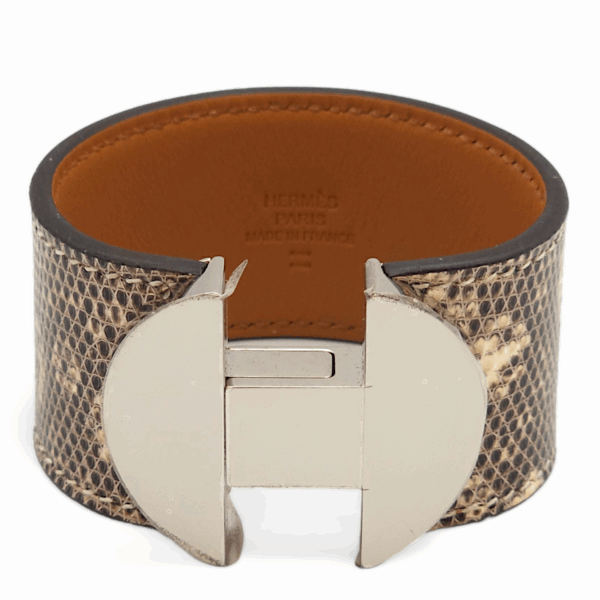 2002 T2 Ombre Bracelet in Lizard, Palladium hardware