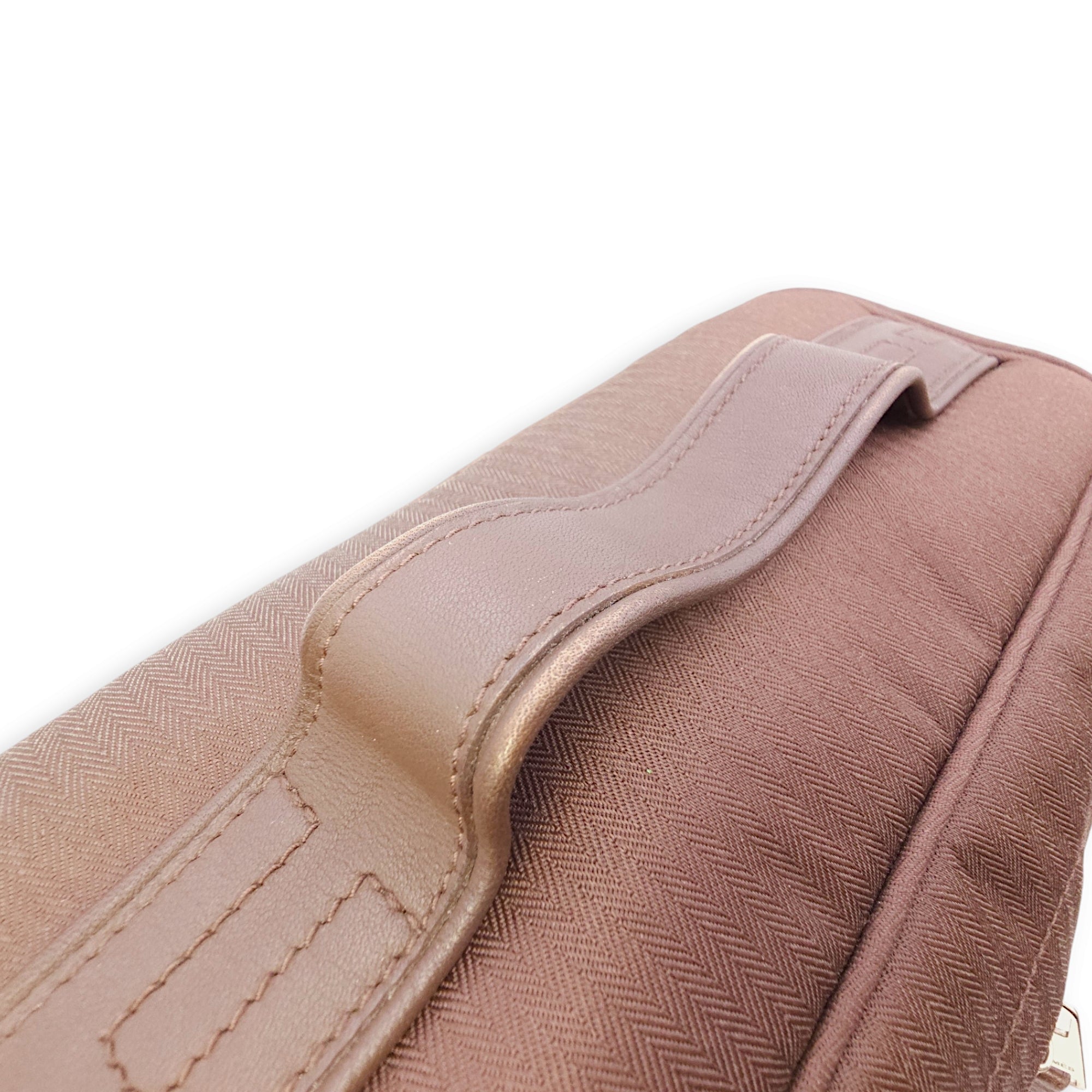 Acapulco Vanity Chocolate in Toile, Palladium hardware - Image 12