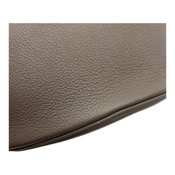 Bucket 16 Brown Top Handle Bag in Calfskin, Gold hardware - Image 11