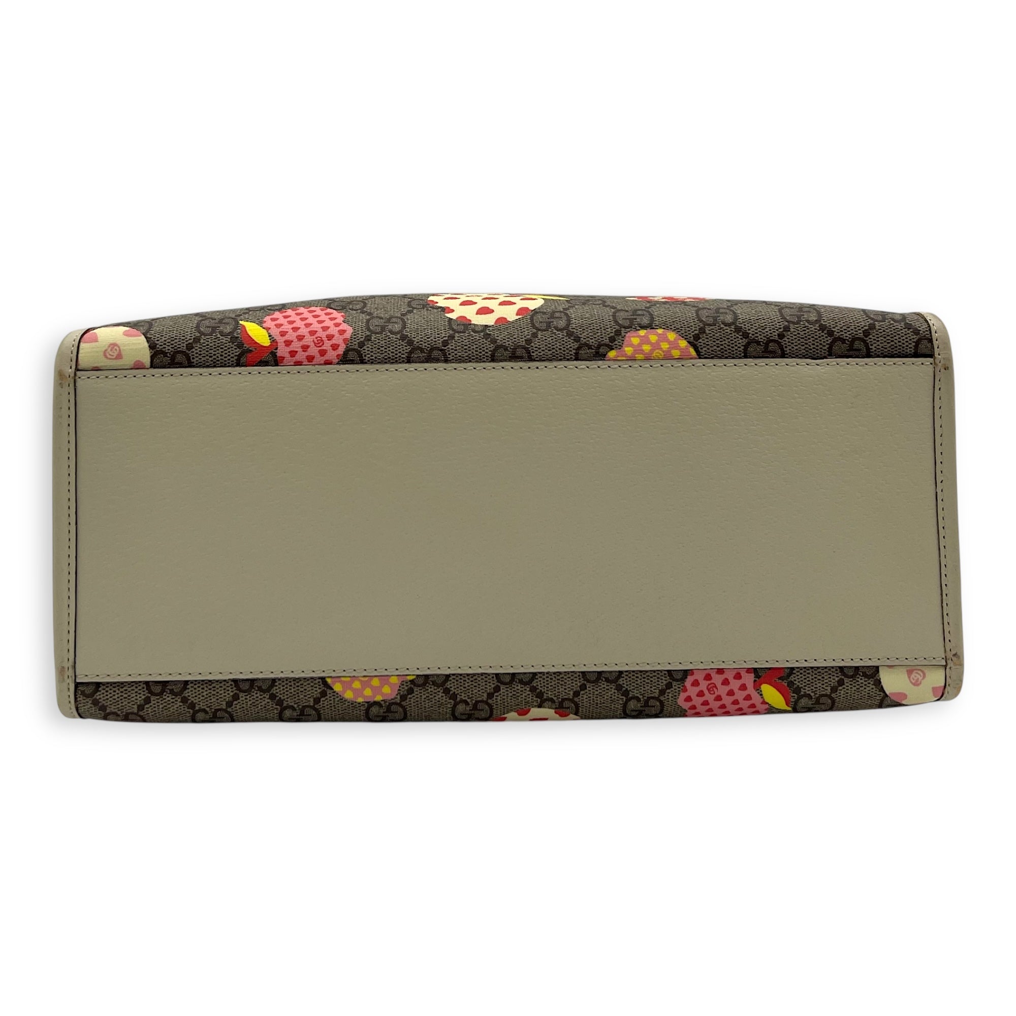 GG Supreme Tote Bag Brown in Coated Canvas, Gold hardware - Image 6