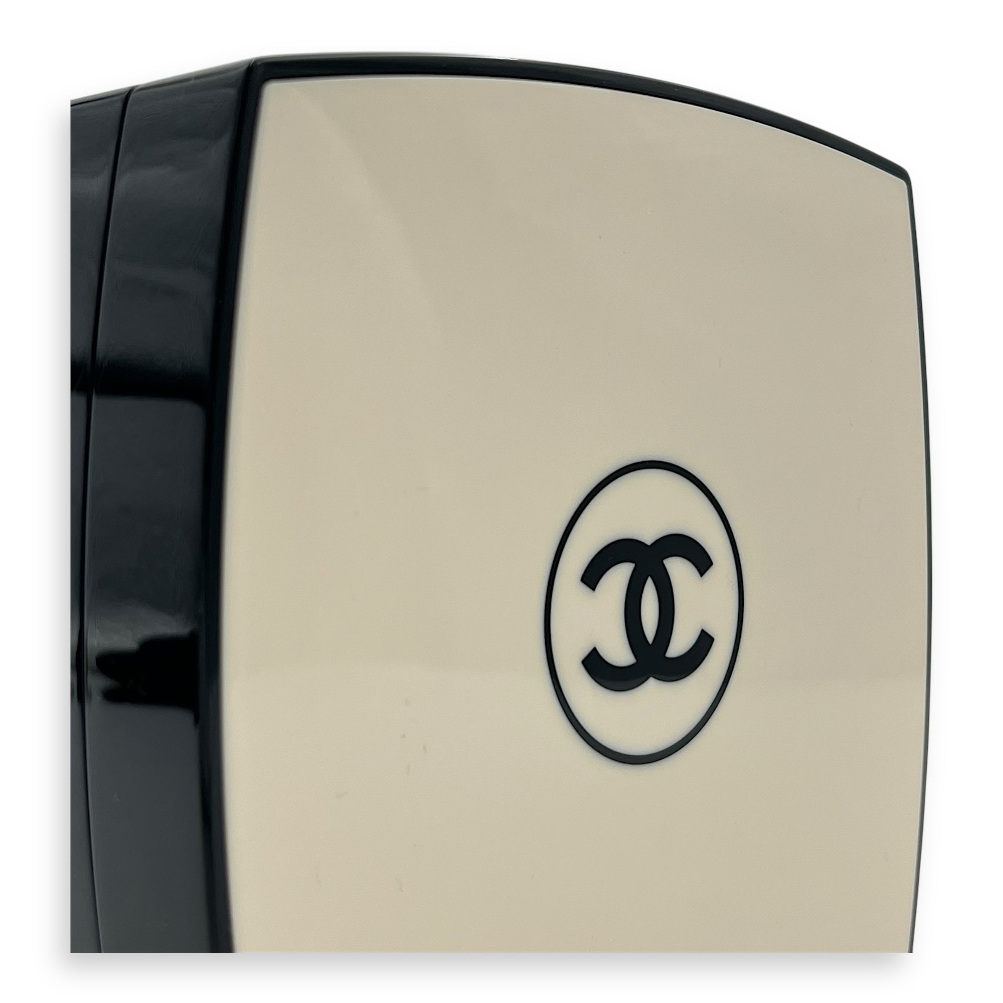 Compact Minaudieure Beige Crossbody Bag in, Silver hardware - Image 9