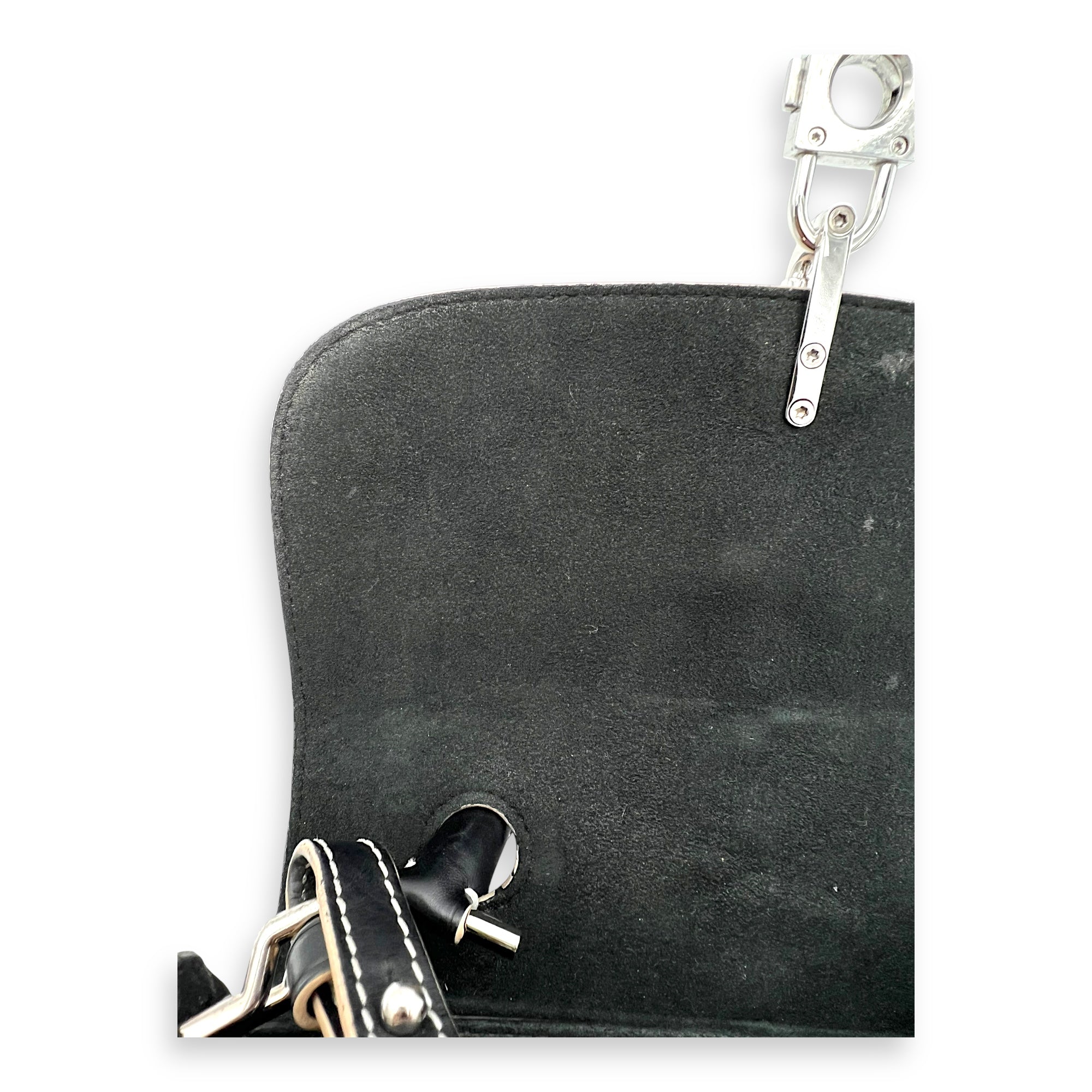 Chain It Top Handle Bag Brown in Monogram Coated Canvas, Silver hardware - Image 10