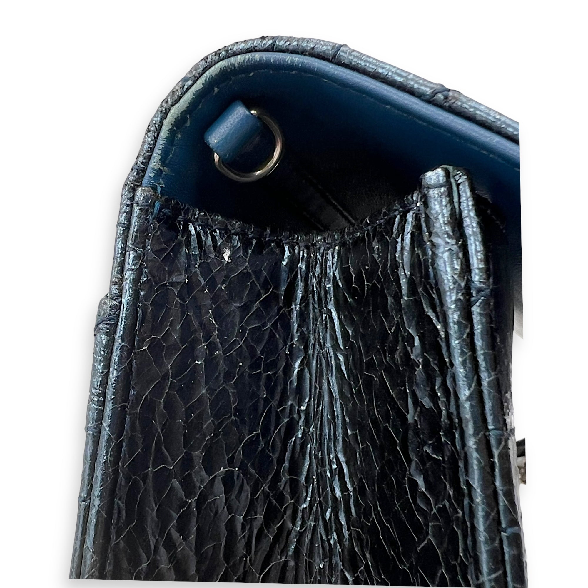 Miss Dior Wallet On Chain Multi-colour in Calfskin, Silver hardware - Image 18