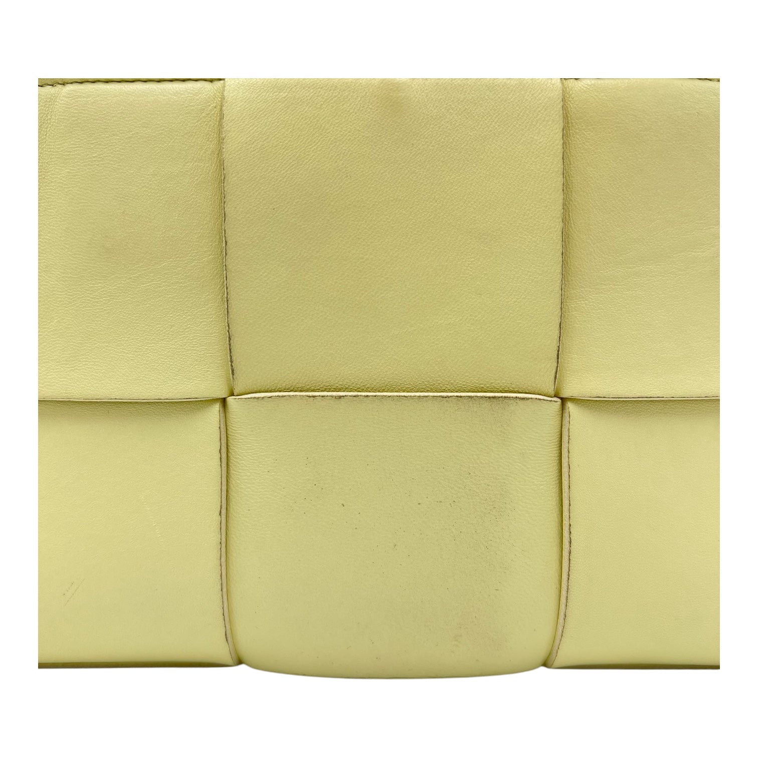 Arco Yellow Tote Bag in Lambskin - Image 10