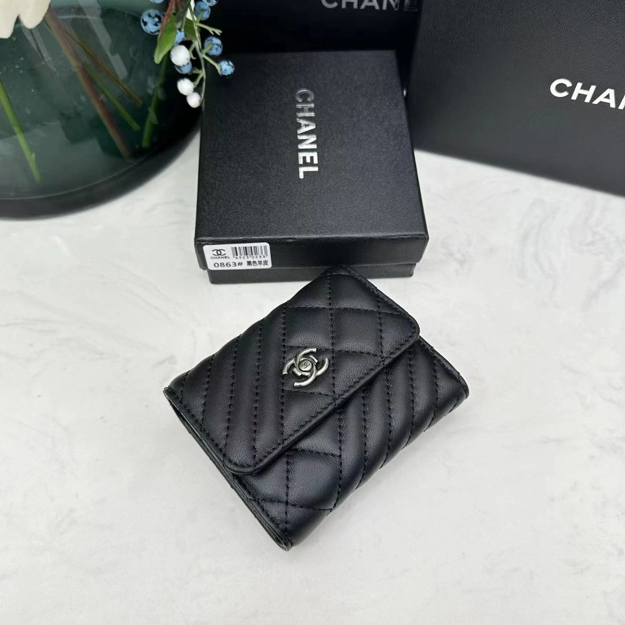 Durable 8535 Chanel AAA Quality Wallets For Women - Image 3
