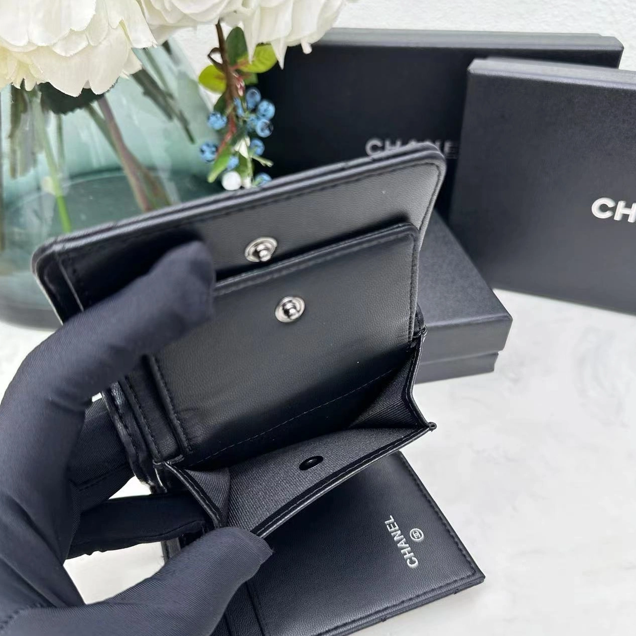 Durable 8535 Chanel AAA Quality Wallets For Women - Image 6
