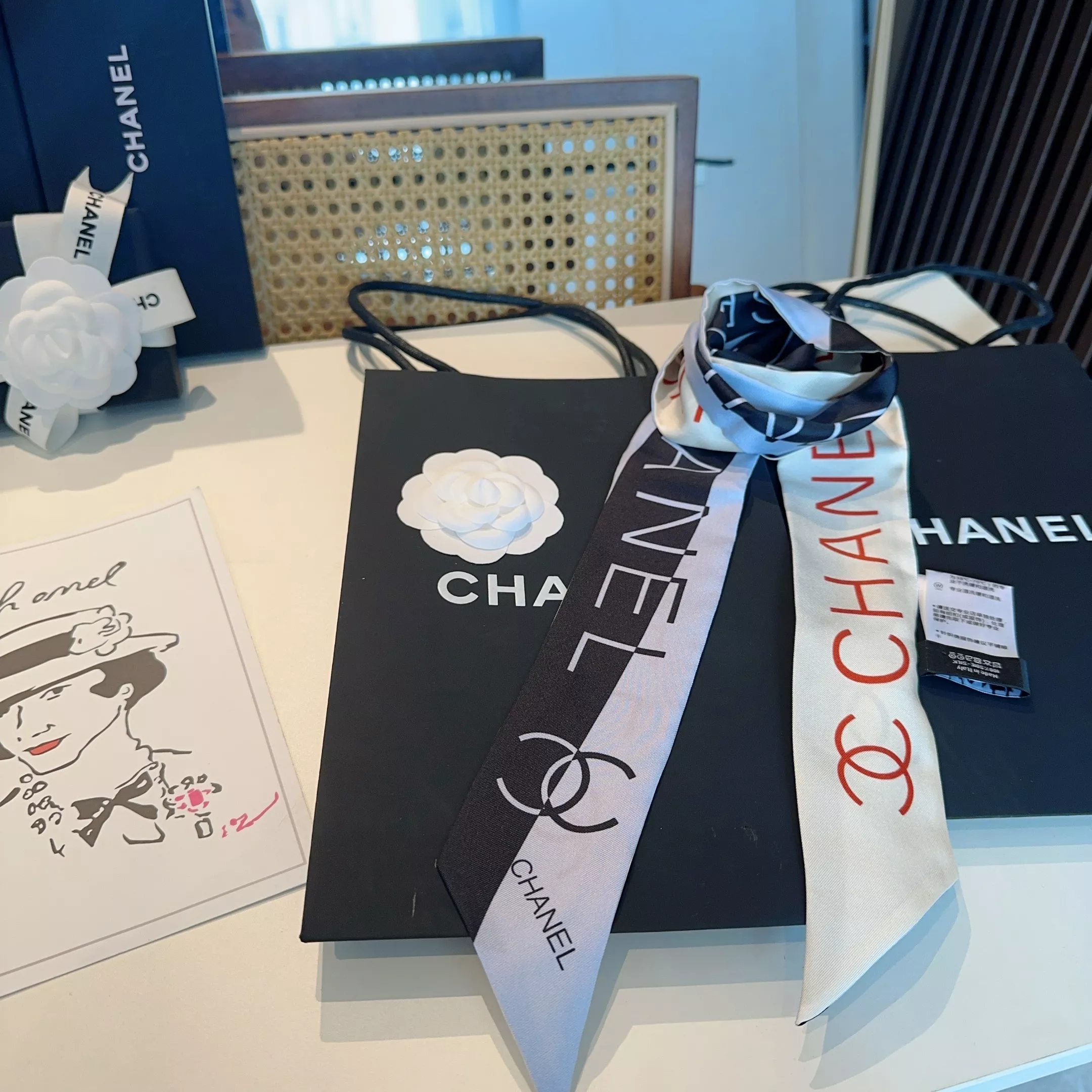 StreetReady 2729 Chanel Silk Scarf